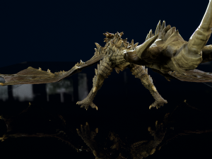 3D Wyvern Animations Dragon model 3D Model
