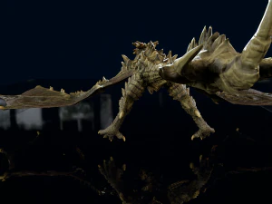 3D Wyvern Animations Dragon model 3D Model