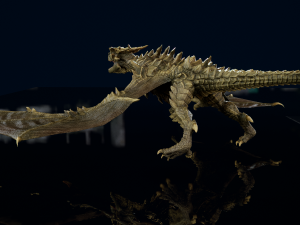 3D Wyvern Animations Dragon model 3D Model