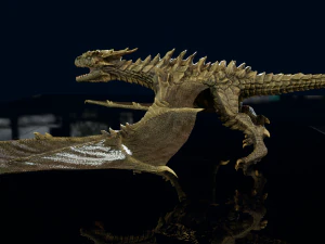 3D Wyvern Animations Dragon model 3D Model