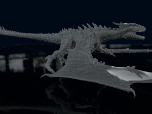 3D Wyvern Animations Dragon model 3D Model