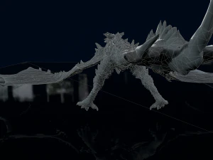 3D Wyvern Animations Dragon model 3D Model