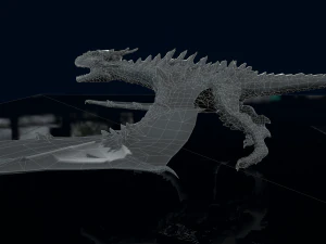 3D Wyvern Animations Dragon model 3D Model