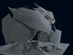 Mountain Spirit Dragon model 3D-Modell