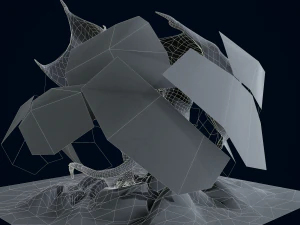Mountain Spirit Dragon model 3D Model
