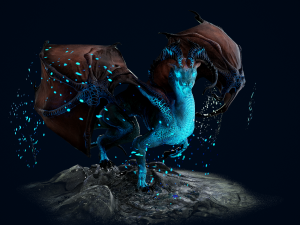 Mountain Spirit Dragon model 3D-Modell