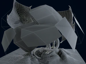 Mountain Spirit Dragon model 3D Model