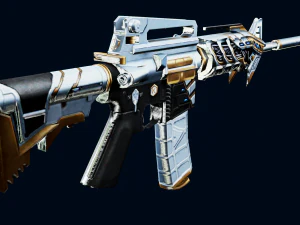 М4А1 3D Модель