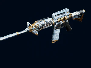 М4А1 3D Модель