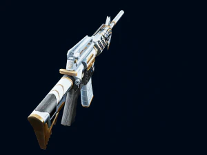 М4А1 3D Модель