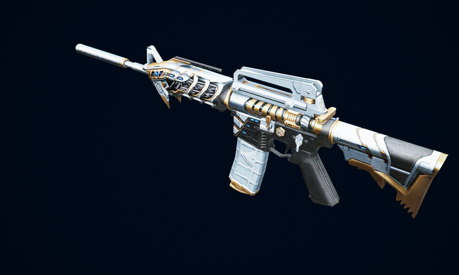M4A1 3D Model In Çifteli 3DExport