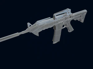 М4А1 3D Модель