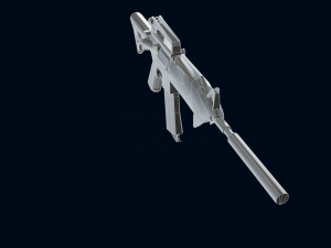 M4A1 3D Model