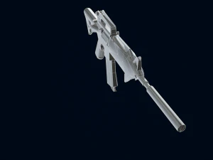 М4А1 3D Модель