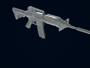 M4A1 3D Model