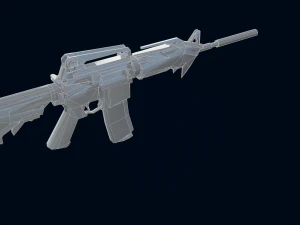 М4А1 3D Модель