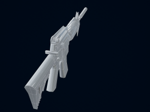 M4A1 3D Model