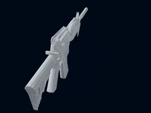 М4А1 3D Модель