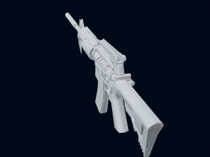M4A1 3D Model