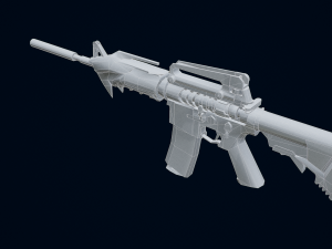 M4A1 3D Model