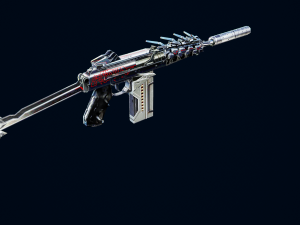 Pistol 9A-91 3D Модель
