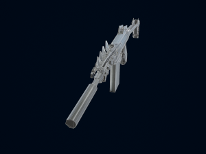 Pistol 9A-91 3D Модель