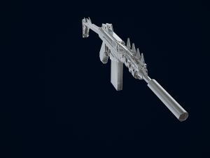 Pistol 9A-91 3D Модель