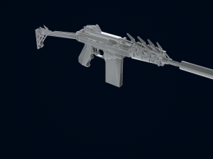 Pistol 9A-91 3D Модель