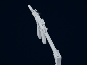 Pistol 9A-91 3D Модель