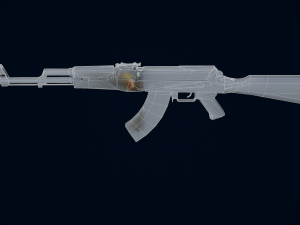 Pistol AK74 3D Model