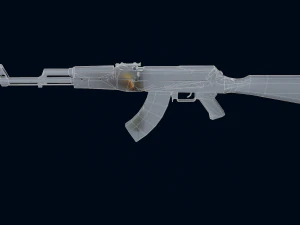 Pistol AK74 3D Model