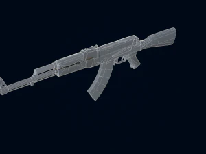 Pistol AK74 3D Model