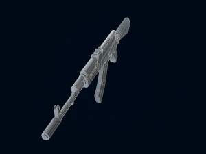 Pistol AK74 3D Model