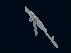 Pistol AK74 3D Model