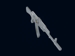 Pistol AK74 3D Model