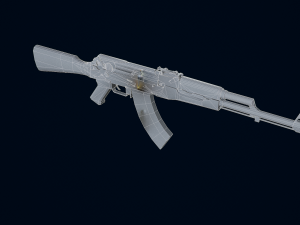 Pistol AK74 3D Model