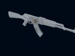 Pistol AK74 3D Model