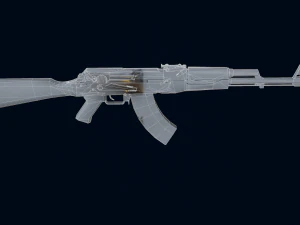 Pistol AK74 3D Model