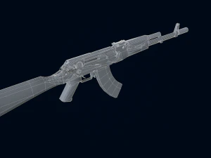 Pistol AK74 3D Model