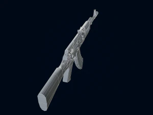 Pistol AK74 3D Model