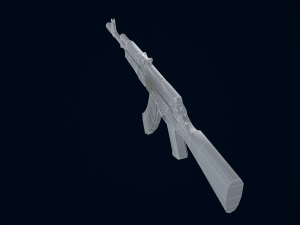 Pistol AK74 3D Model