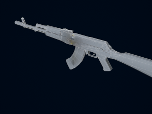 Pistol AK74 3D Model