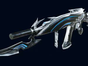 Strzelba AK-12 3D Model 3D