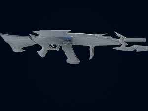 Shotgun AK-12 3D 3D मॉडल