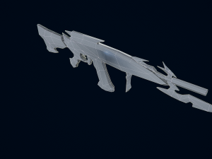 Shotgun AK-12 3D 3D मॉडल