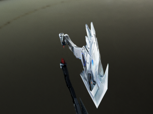 3D Axe Battle model Modello 3D
