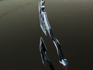 3D Axe Battle model Modello 3D