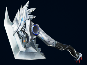 3D Axe Battle model Modello 3D