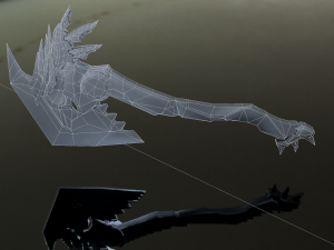 3D Axe Battle model Modello 3D