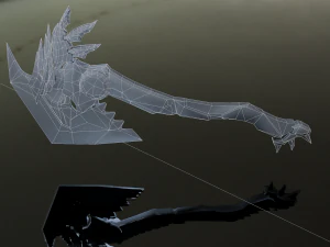 3D Axe Battle model 3D Model
